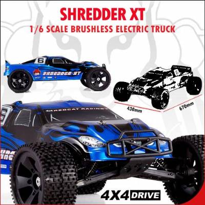 Shredder XT 1/6 Scale Brushless Electric Truck